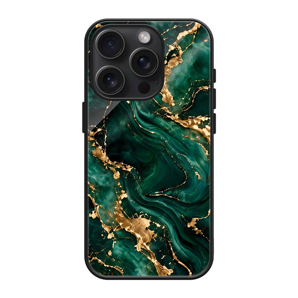 Emerald Luxe Glass Case