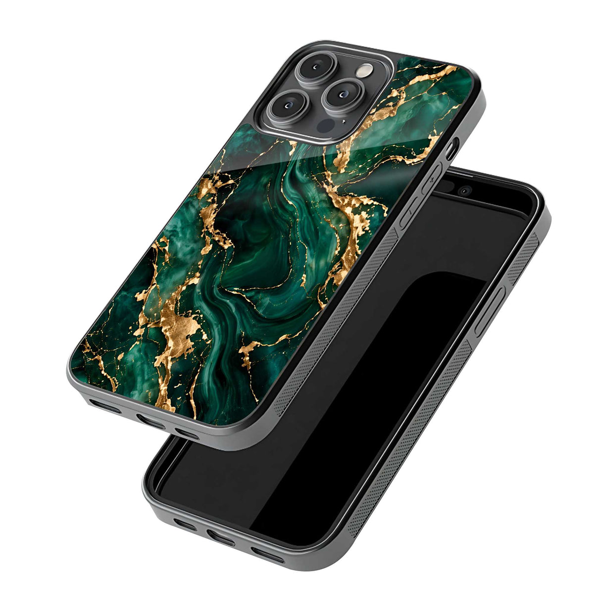 Emerald Luxe Glass Case