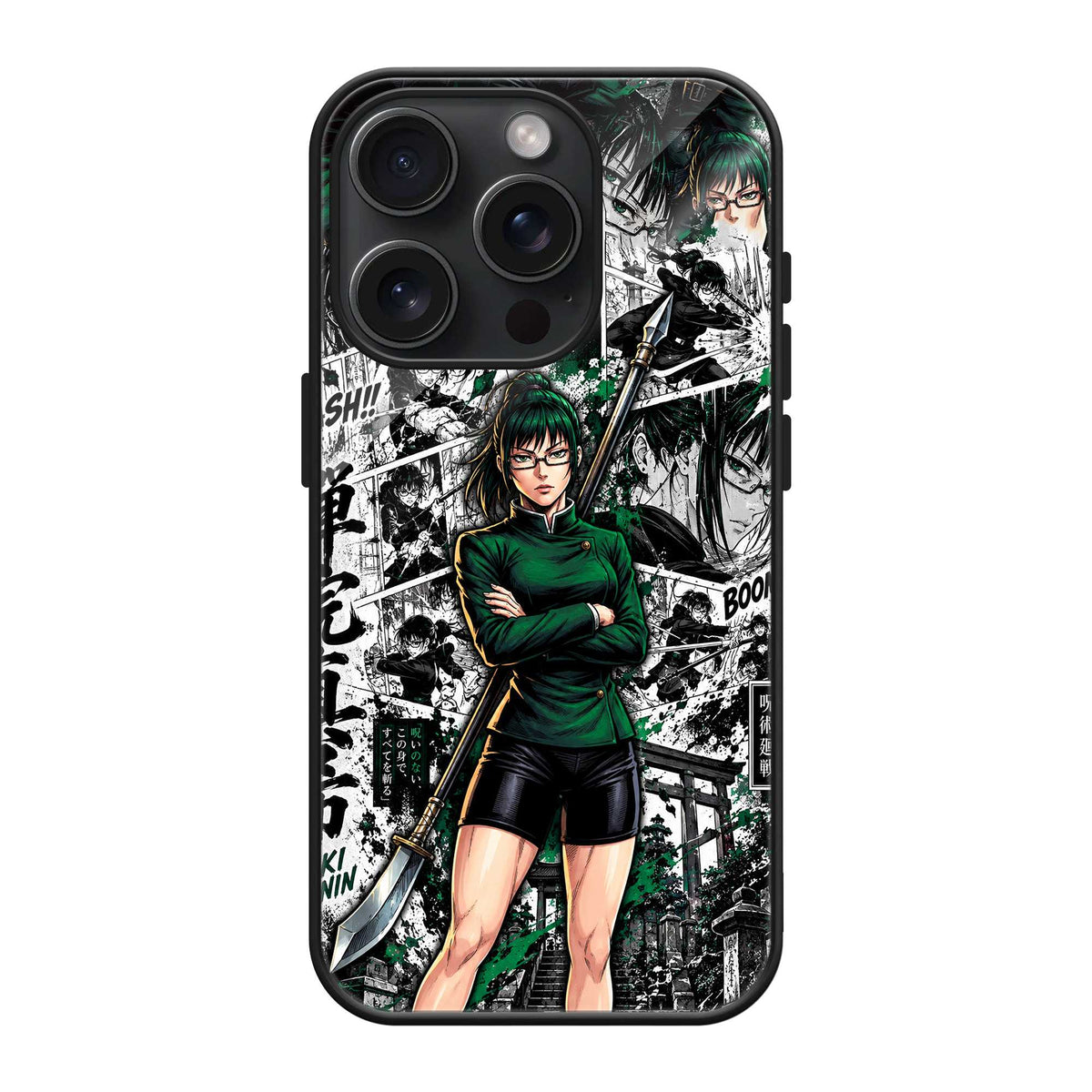 Emerald Maki Glass Case