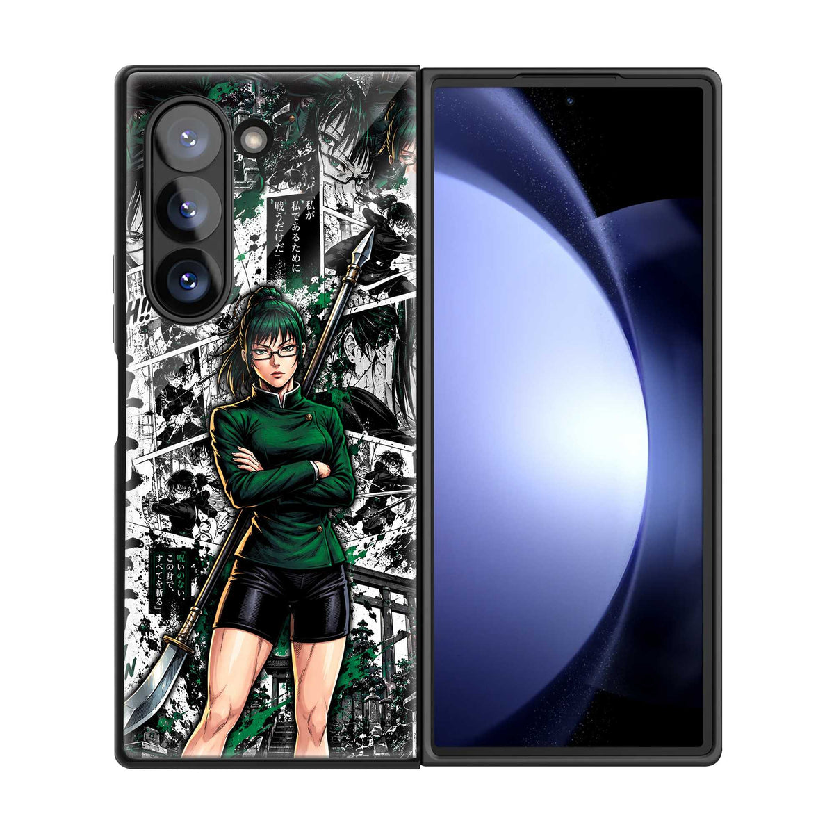 Emerald Maki Samsung Z Fold Glass Case