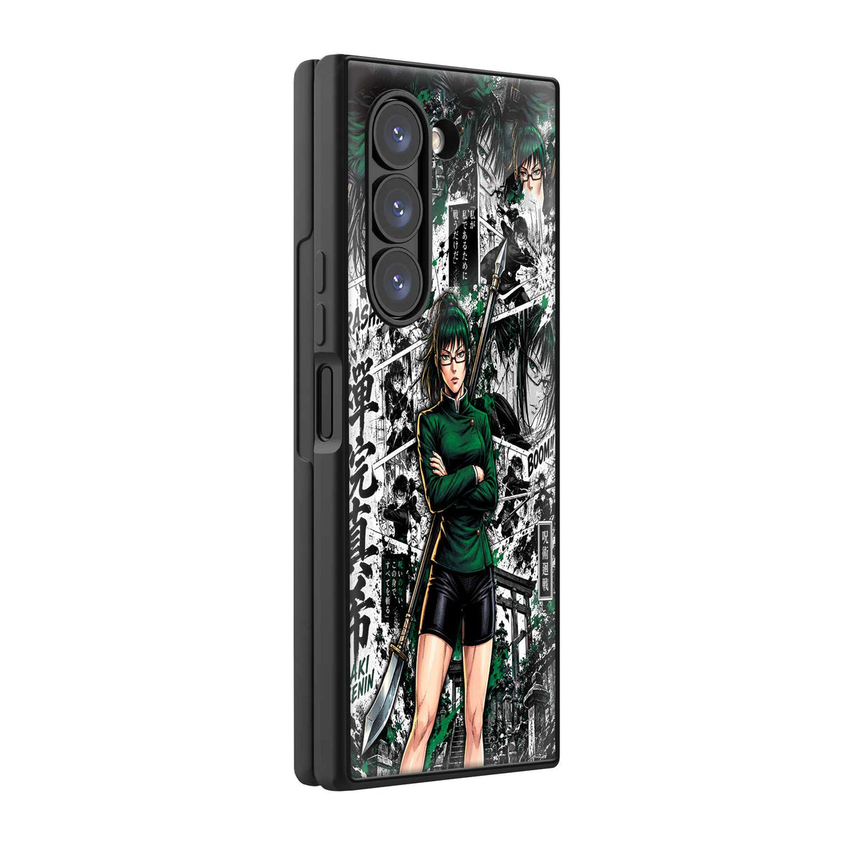 Emerald Maki Samsung Z Fold Glass Case
