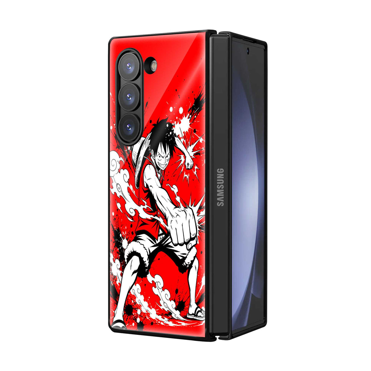 Emerald Ninja Samsung Z Fold Glass Case