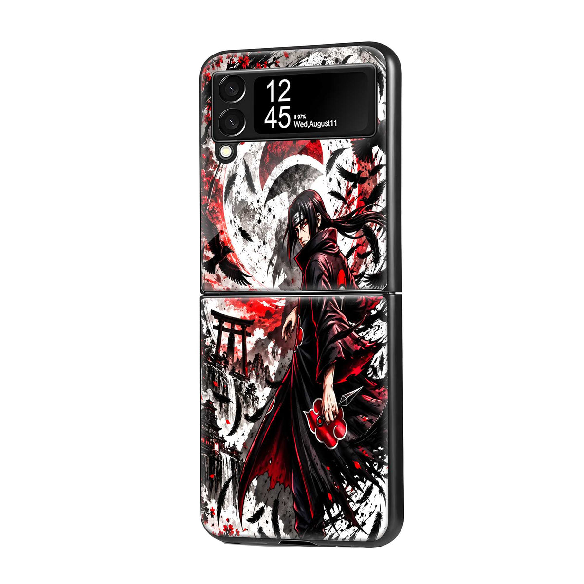 Emerald Shadow Samsung Z Flip Glass Case