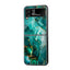 Emerald Veins Samsung Z Flip Glass Case