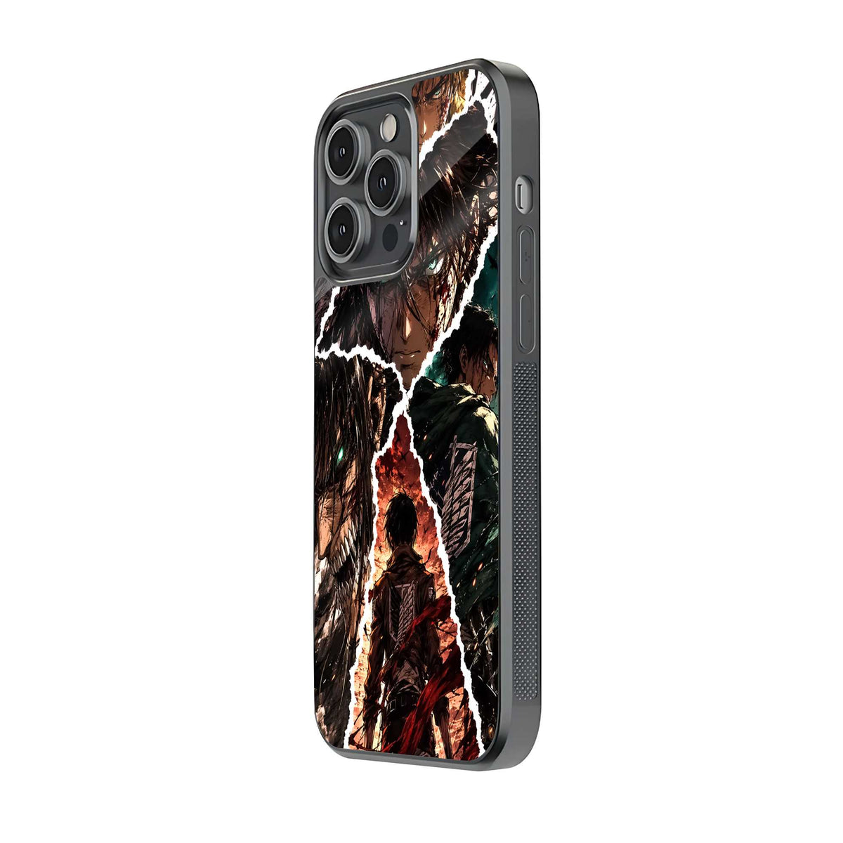 Eren Titan Fury Glass Case
