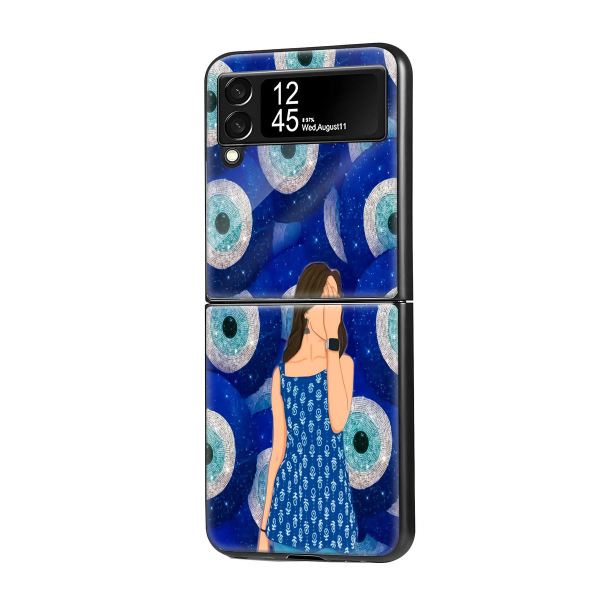 Evil Eye Muse Samsung Z Flip Glass Case