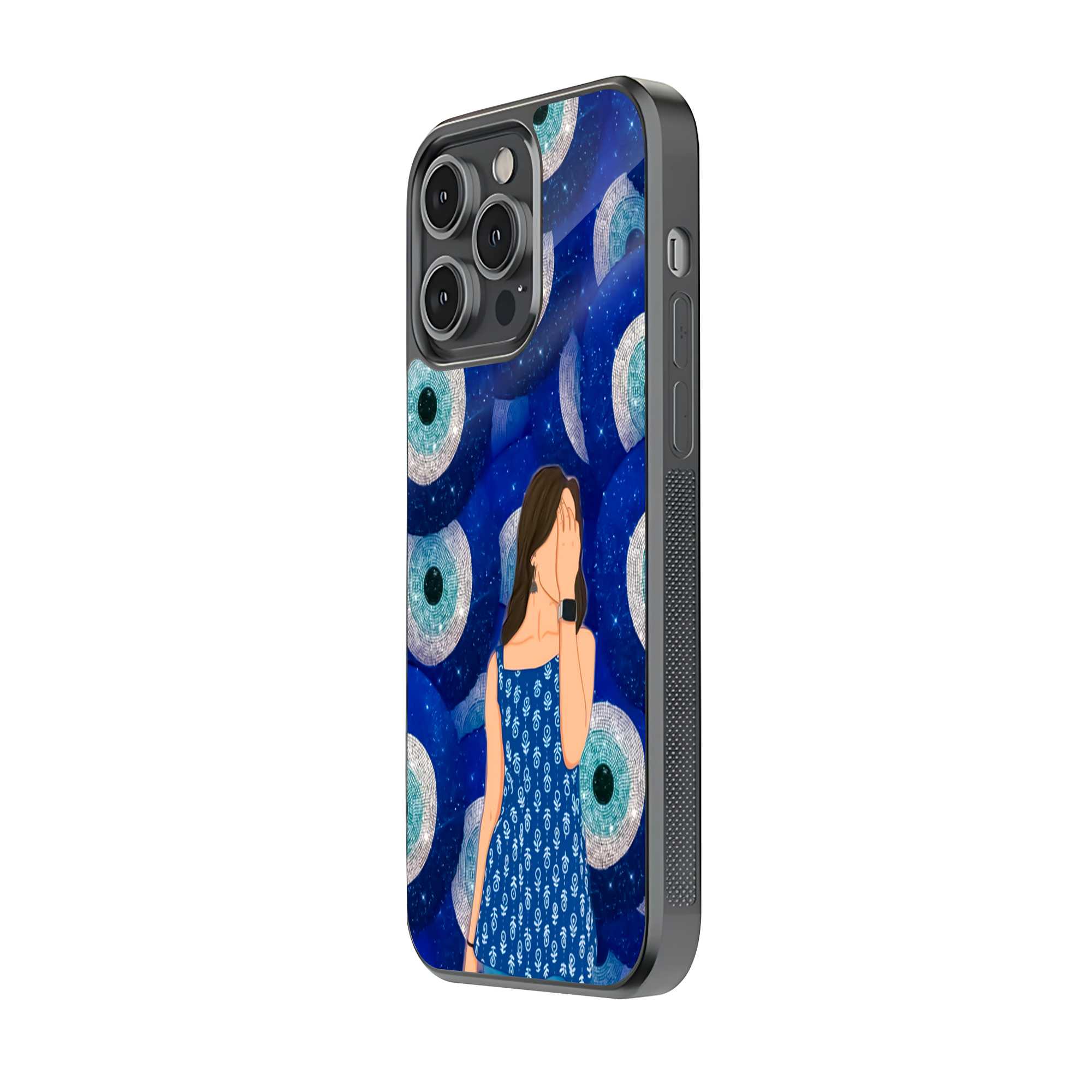 Evil Eye Muse Glass Case Secondary image