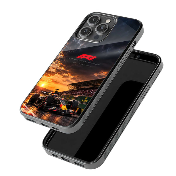 F1 Sunset Rush Glass Case