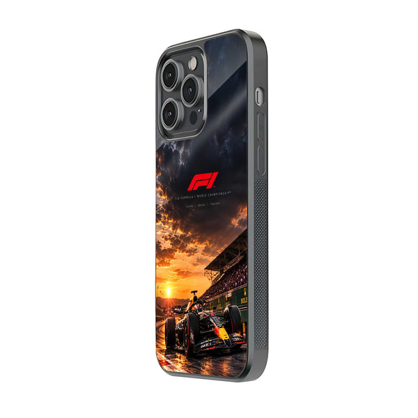F1 Sunset Rush Glass Case