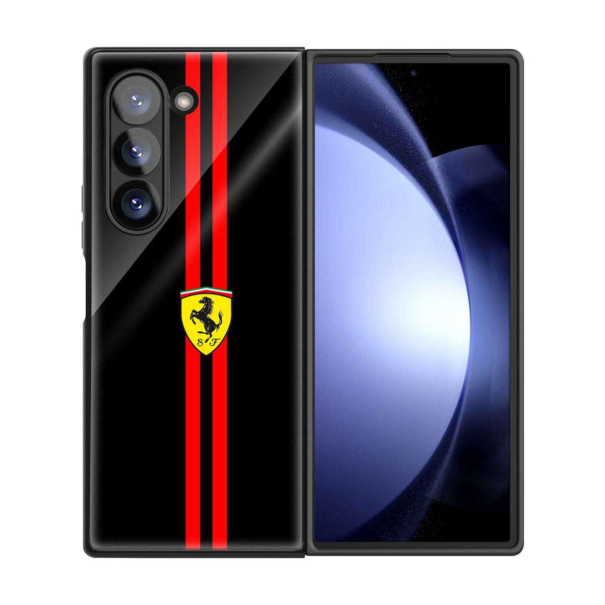 Ferrari Pulse Samsung Z Fold Glass Case