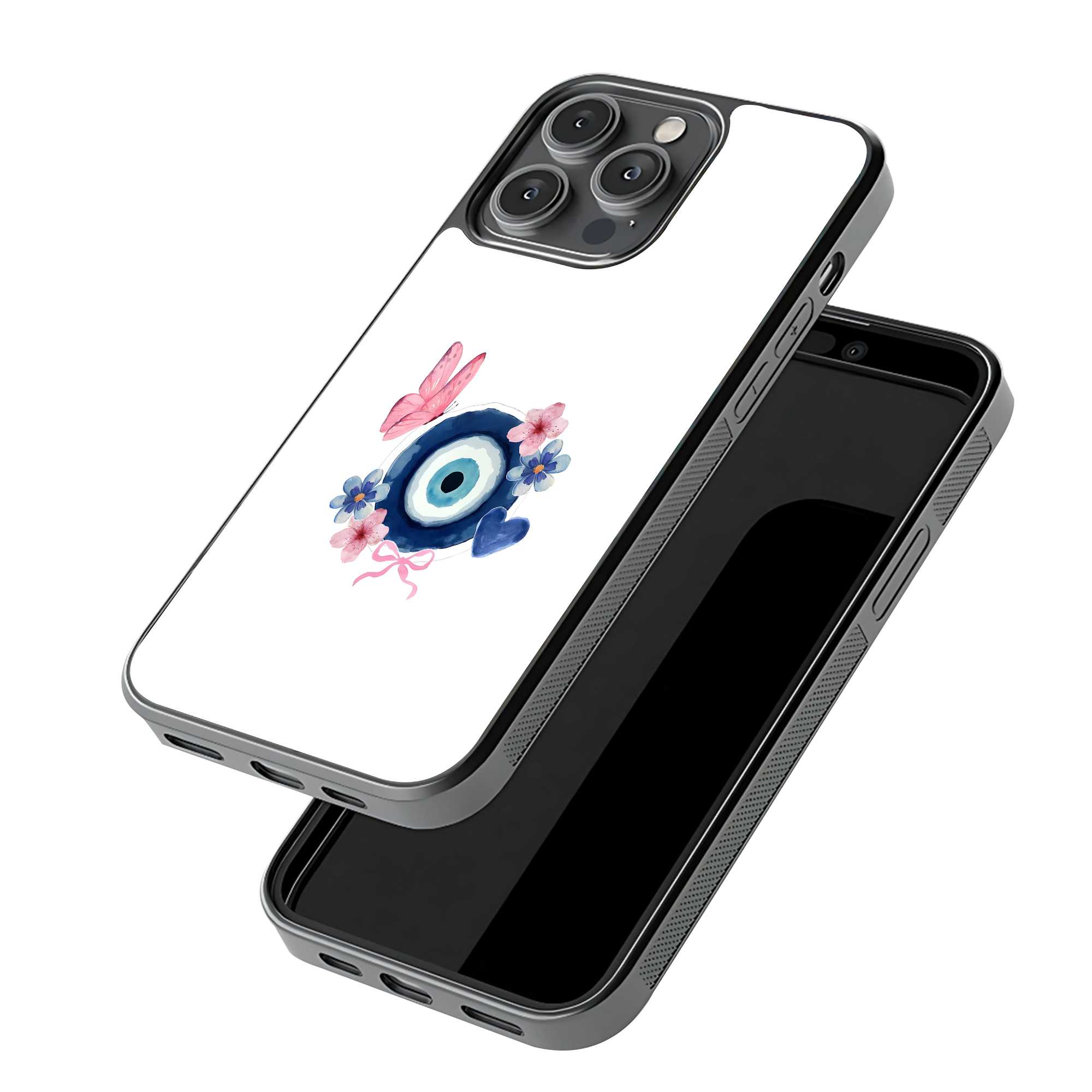 Floral Guardian Glass Case