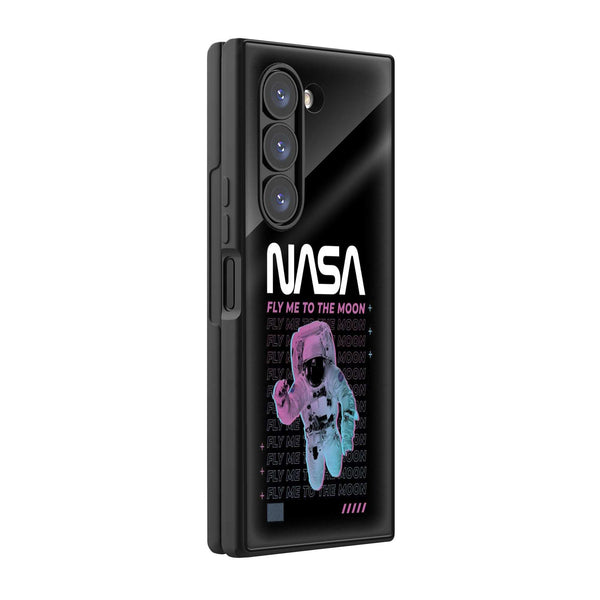 Fly Me Samsung Z Fold Glass Case