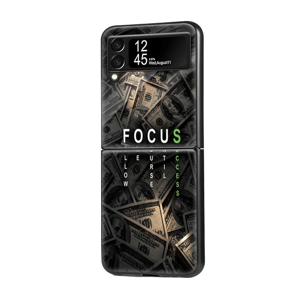 Focus Samsung Z Flip Glass Case