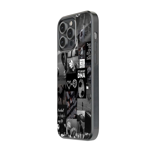 Football Soul Glass Case