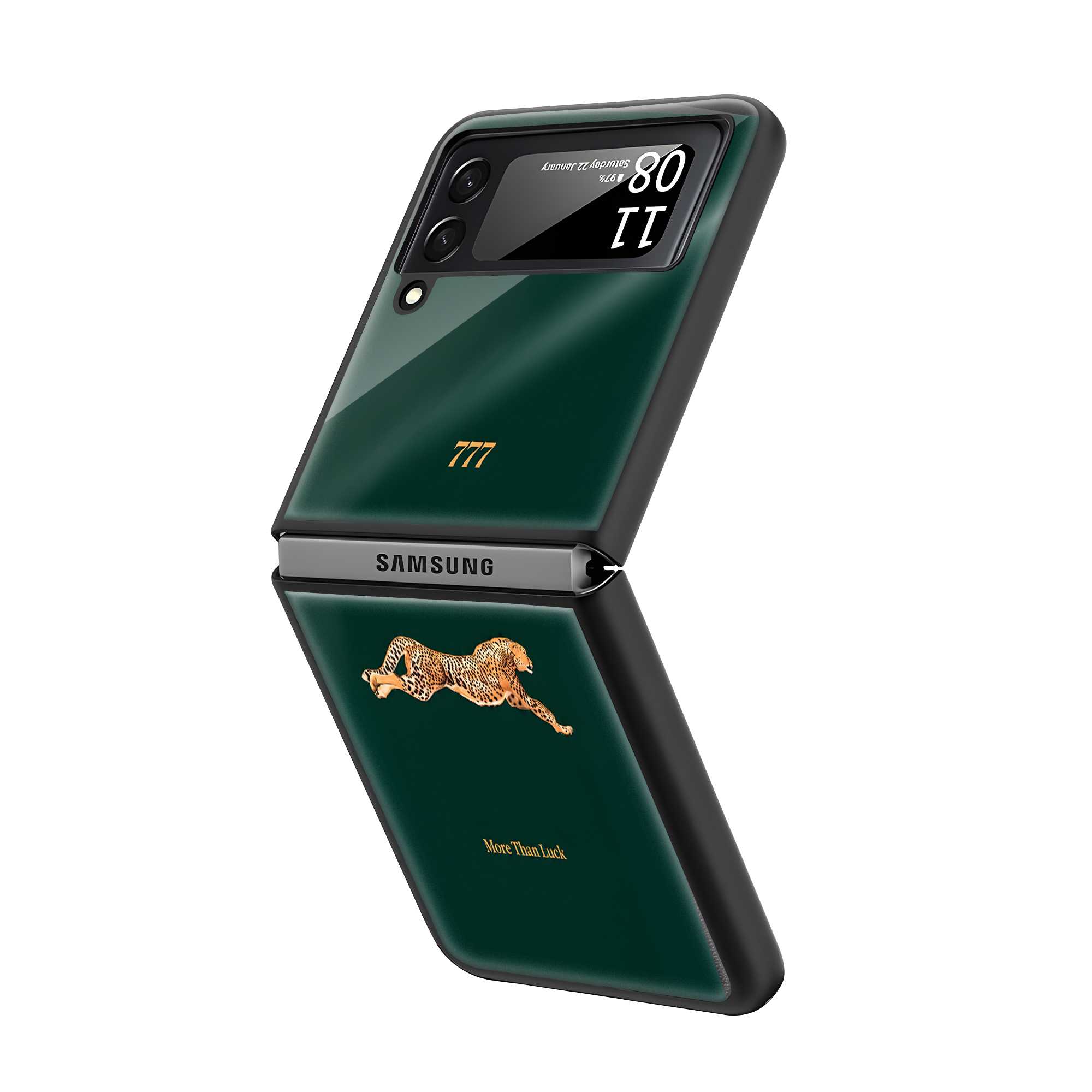 Fortune Chaser Samsung Z Flip Glass Case Secondary image