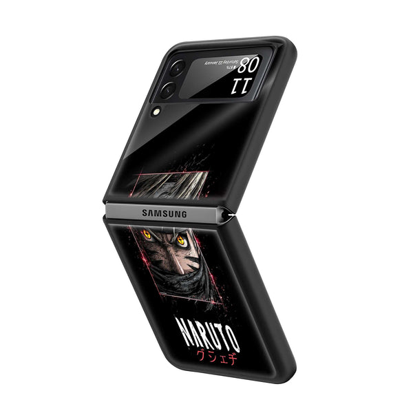 Foxfire Naruto Samsung Z Flip Glass Case