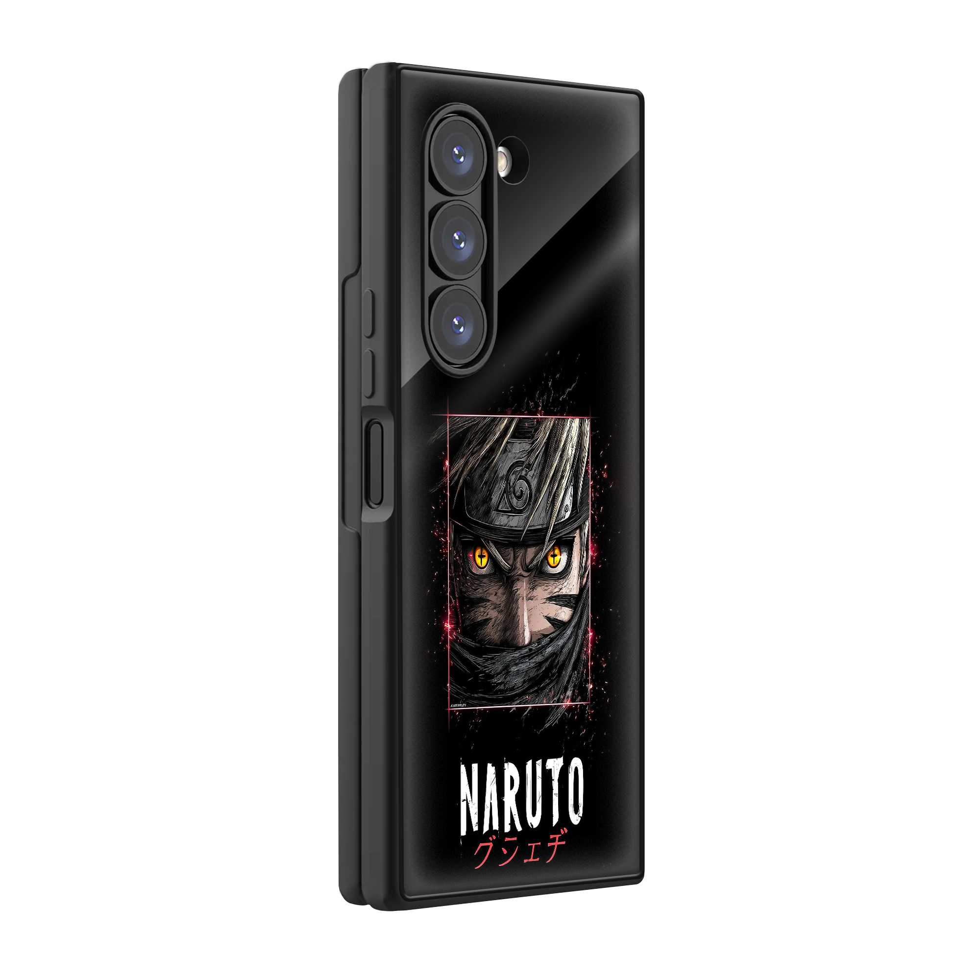 Foxfire Naruto Samsung Z Fold Glass Case