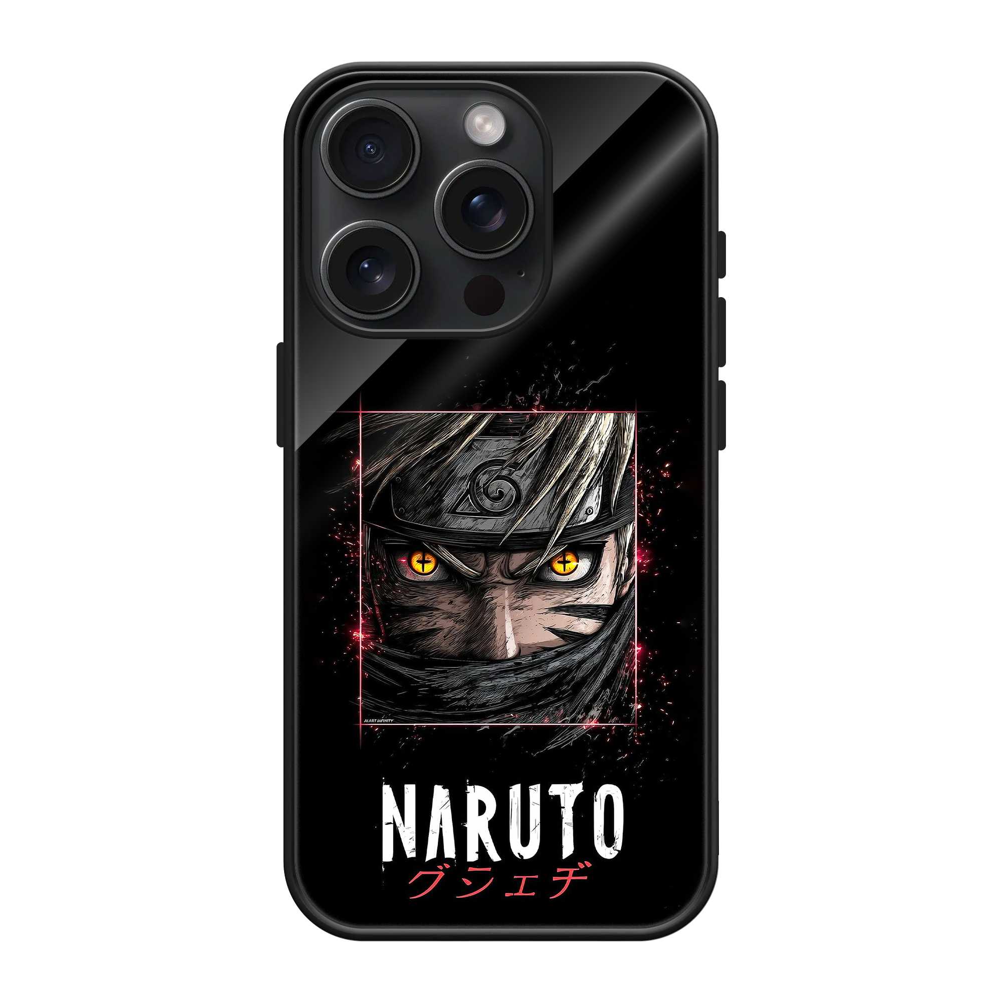 Foxfire Naruto Glass Case Main image