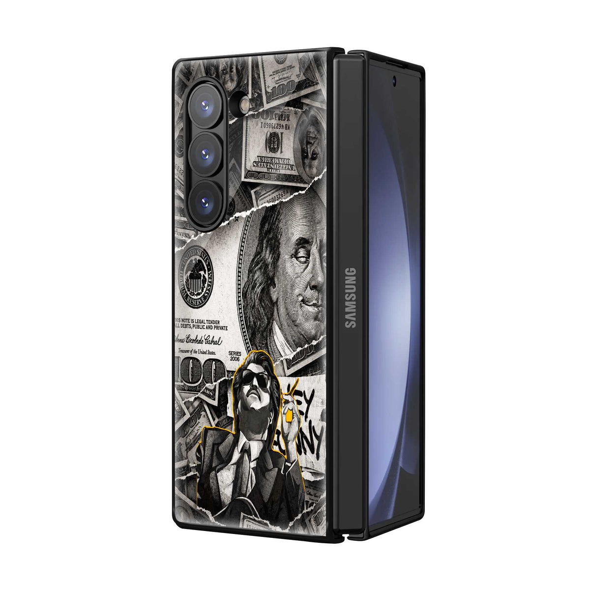 Franklin's Empire Samsung Z Fold Glass Case