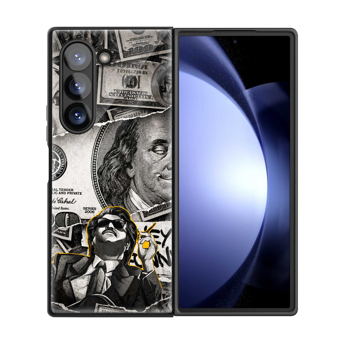 Franklin's Empire Samsung Z Fold Glass Case