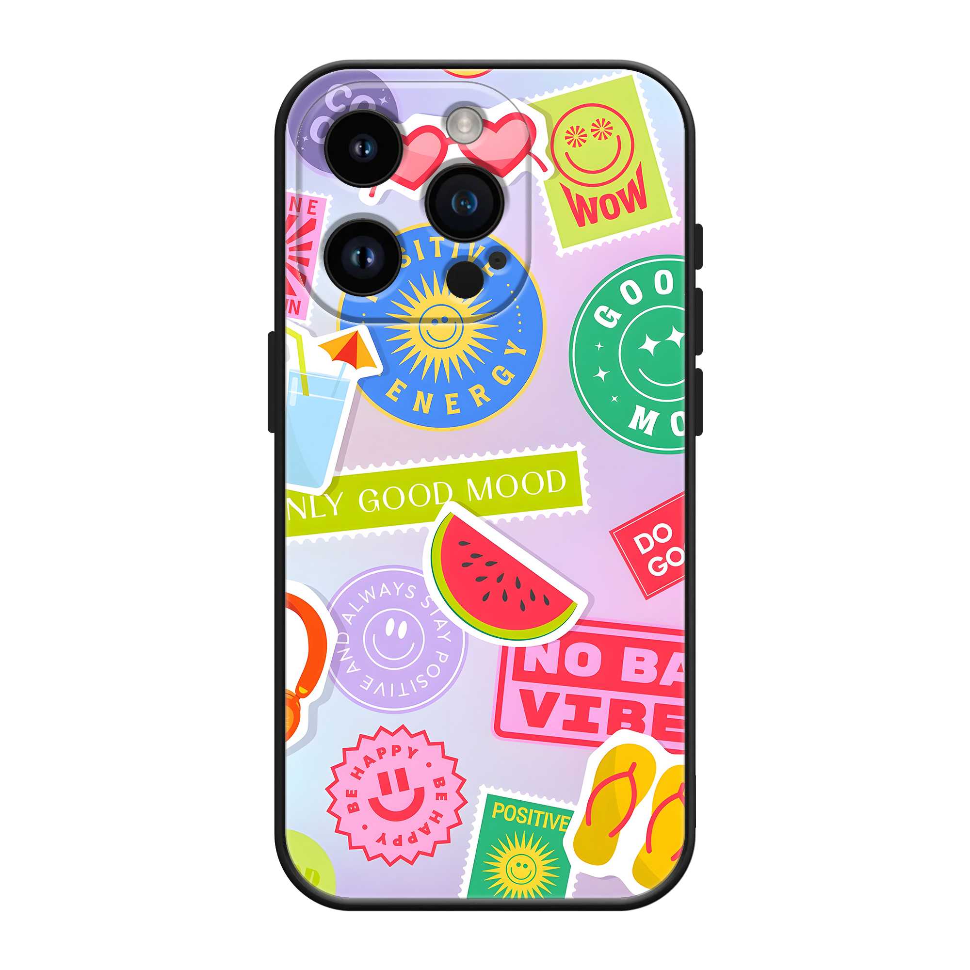Funky Sticker Bomb Silicone Case