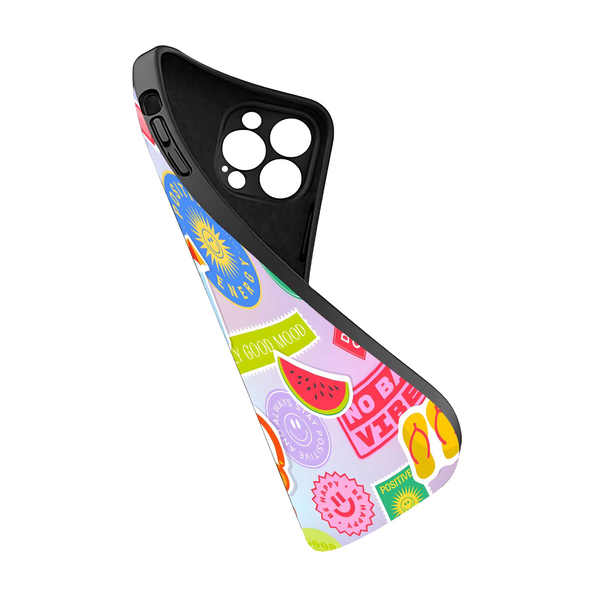 Funky Sticker Bomb Silicone Case Secondary image