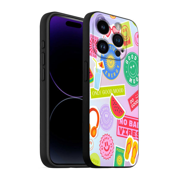 Funky Sticker Bomb Silicone Case