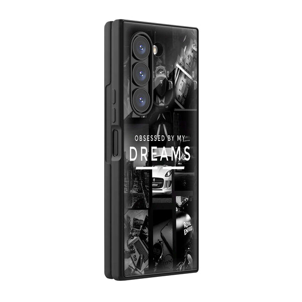 Future Goals Samsung Z Fold Glass Case