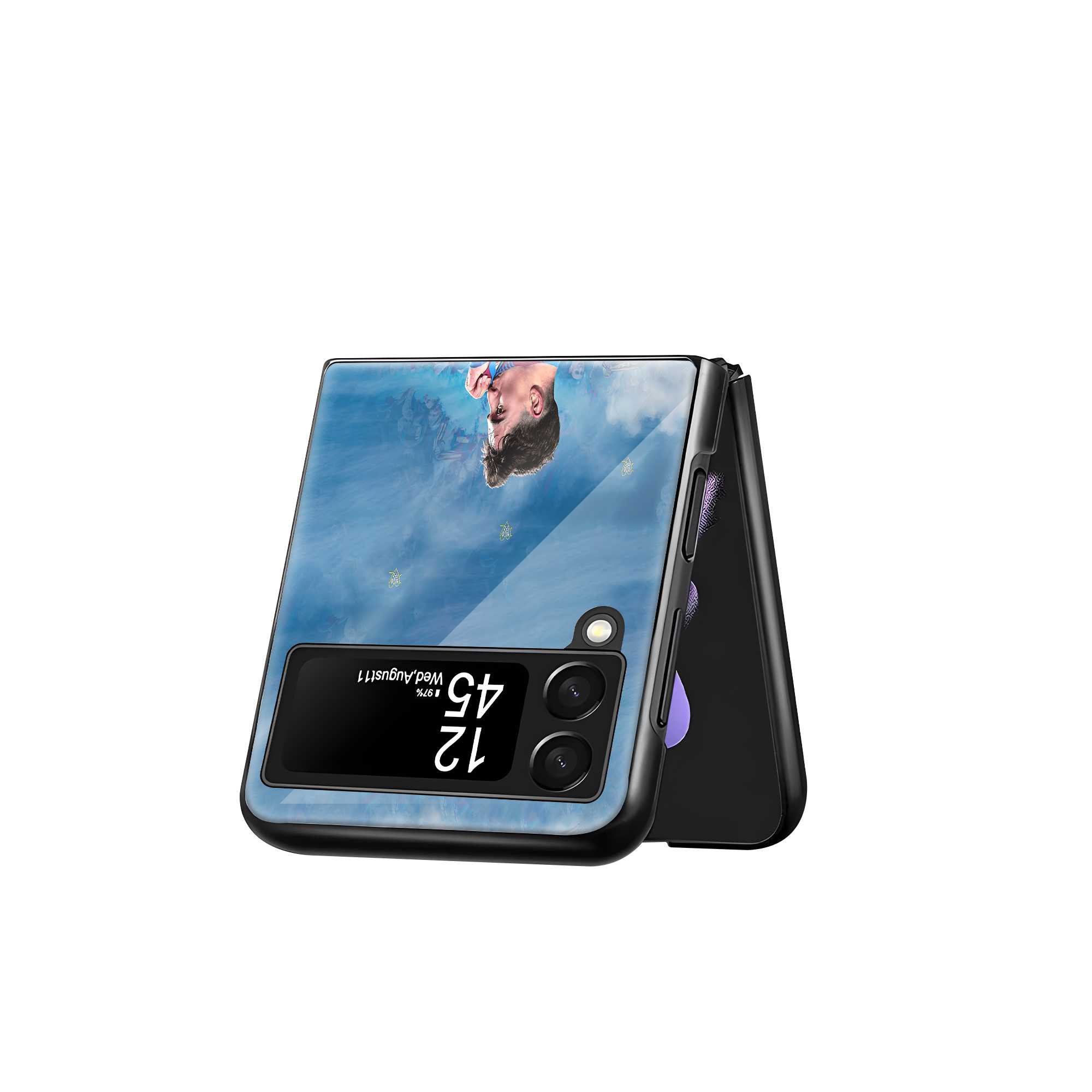 Future Legend Samsung Z Flip Glass Case