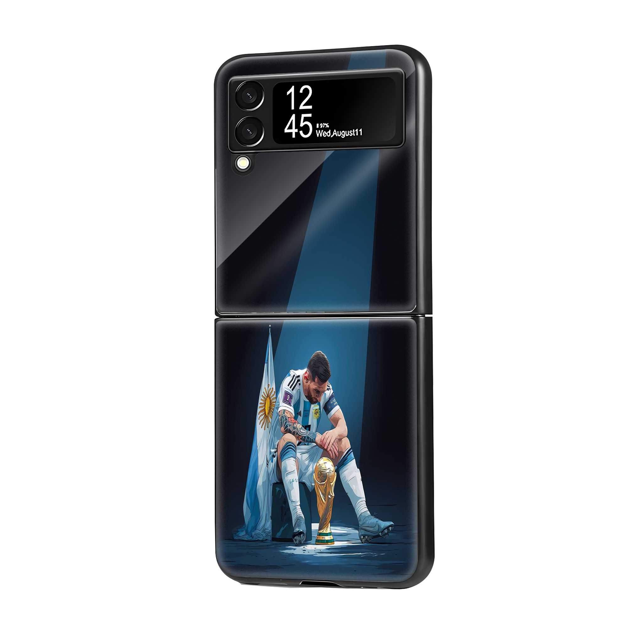 G.O.A.T Samsung Z Flip Glass Case