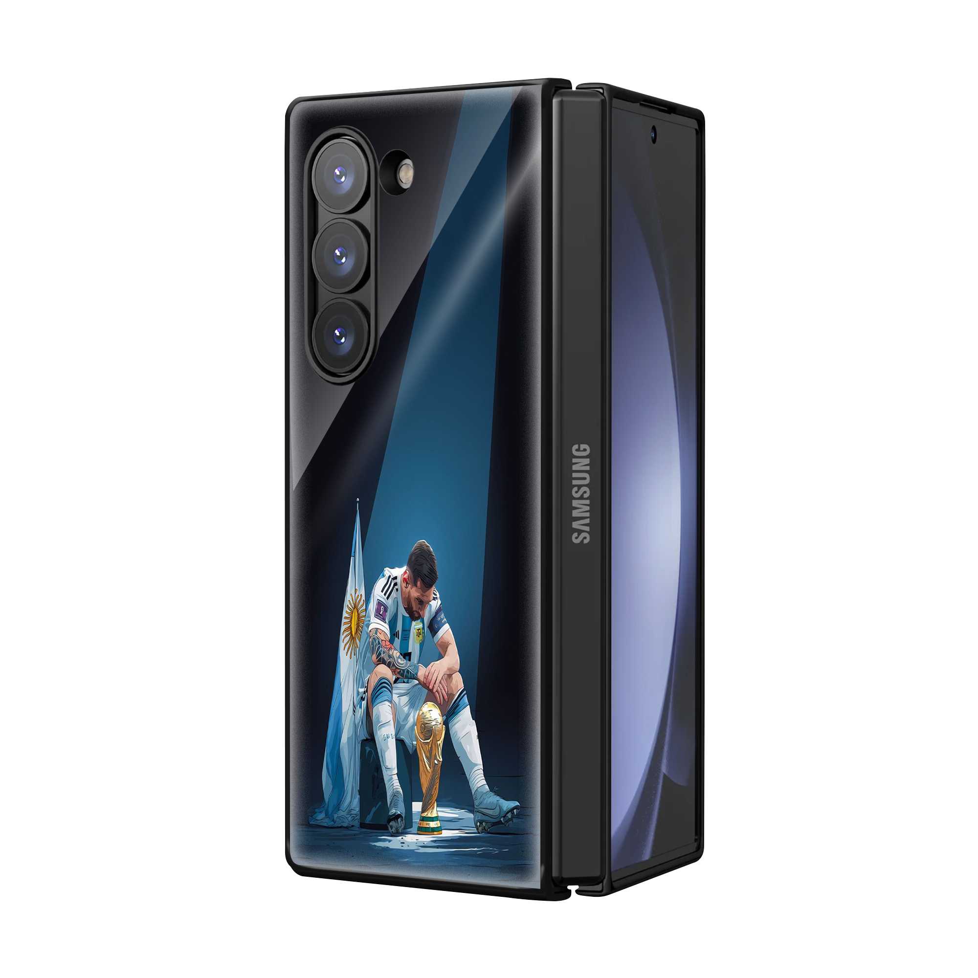 G.O.A.T Samsung Z Fold Glass Case