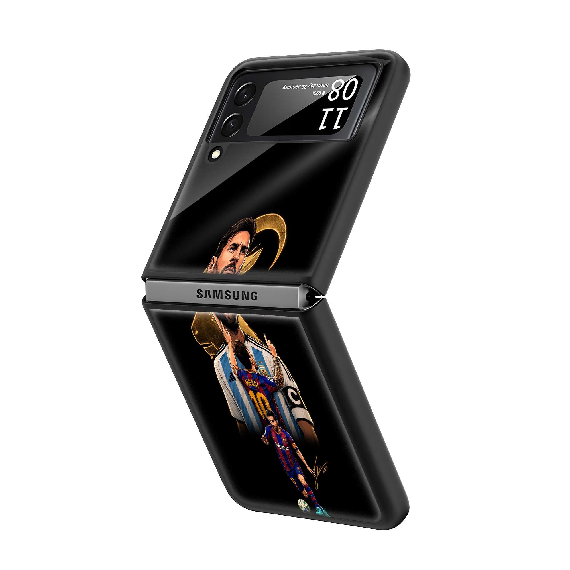 GOAT Leagacy Samsung Z Flip Glass Case