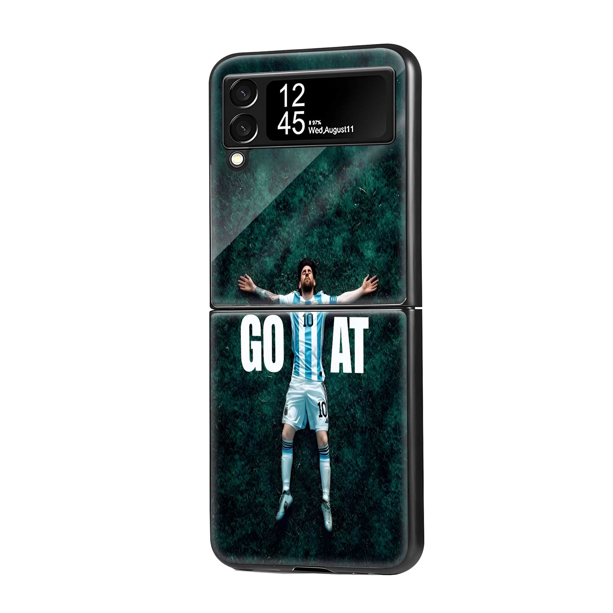 GOAT Mode Samsung Z Flip Glass Case