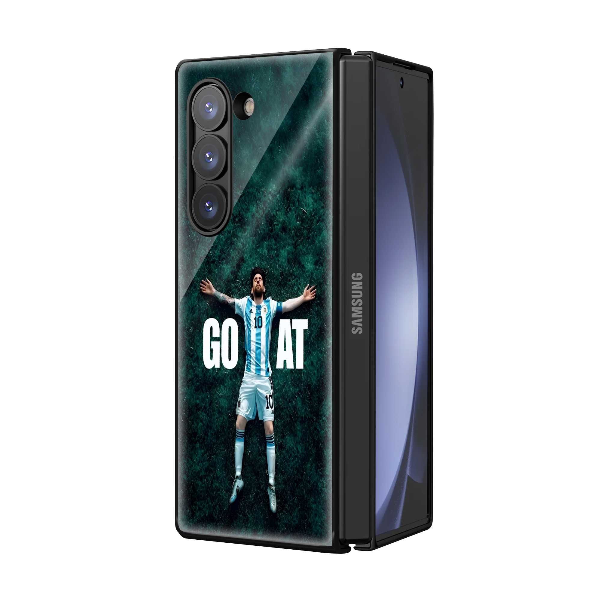 GOAT Mode Samsung Z Fold Glass Case