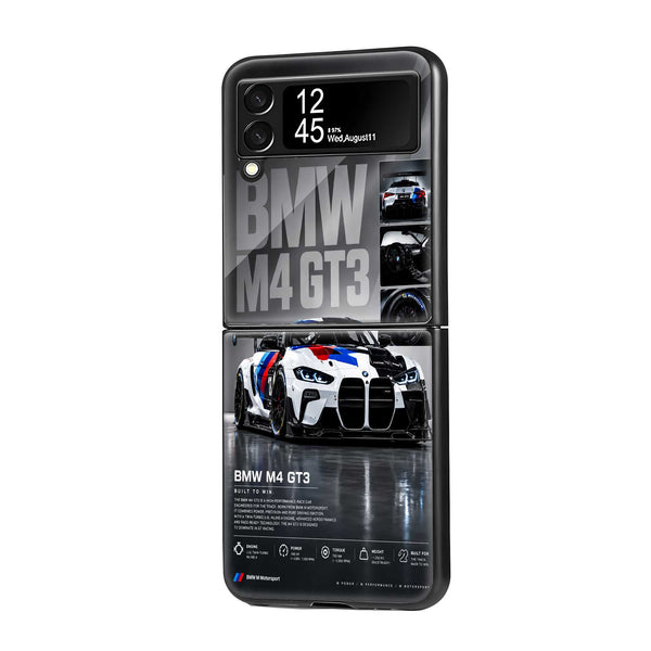 GT3 Fury Samsung Z Flip Glass Case