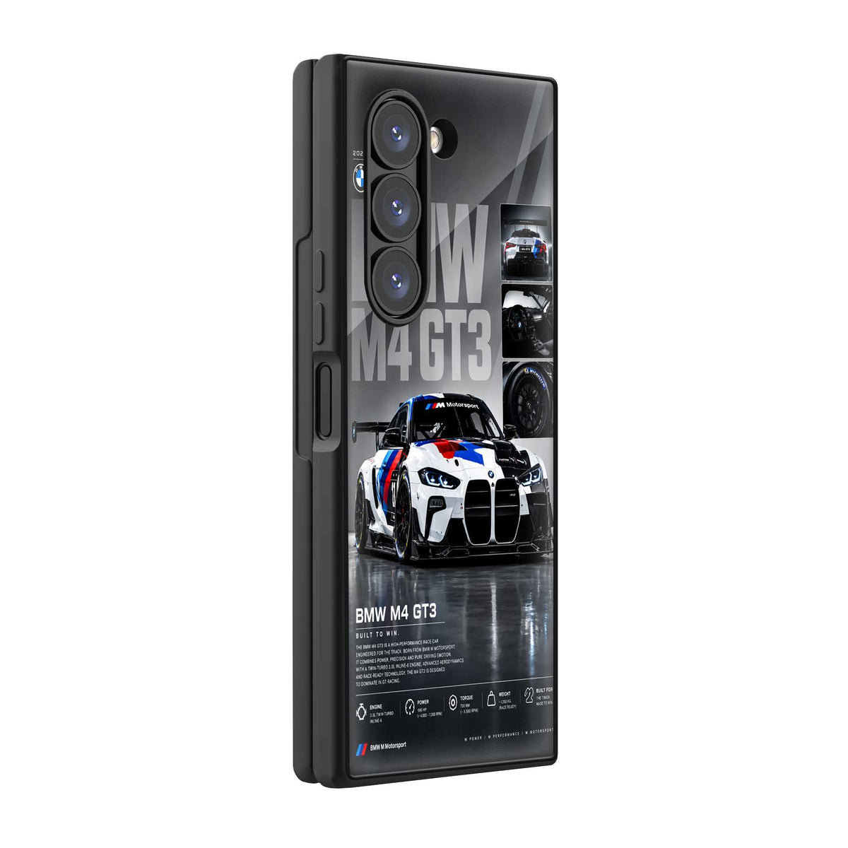 GT3 Fury Samsung Z Fold Glass Case