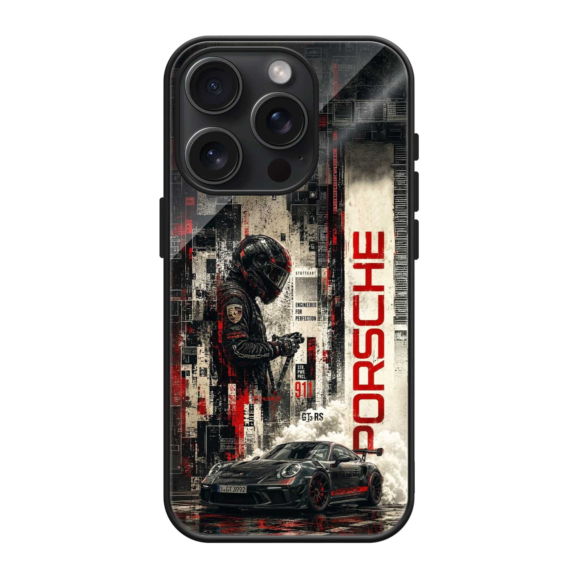 GT3 RS Noir Glass Case Main image