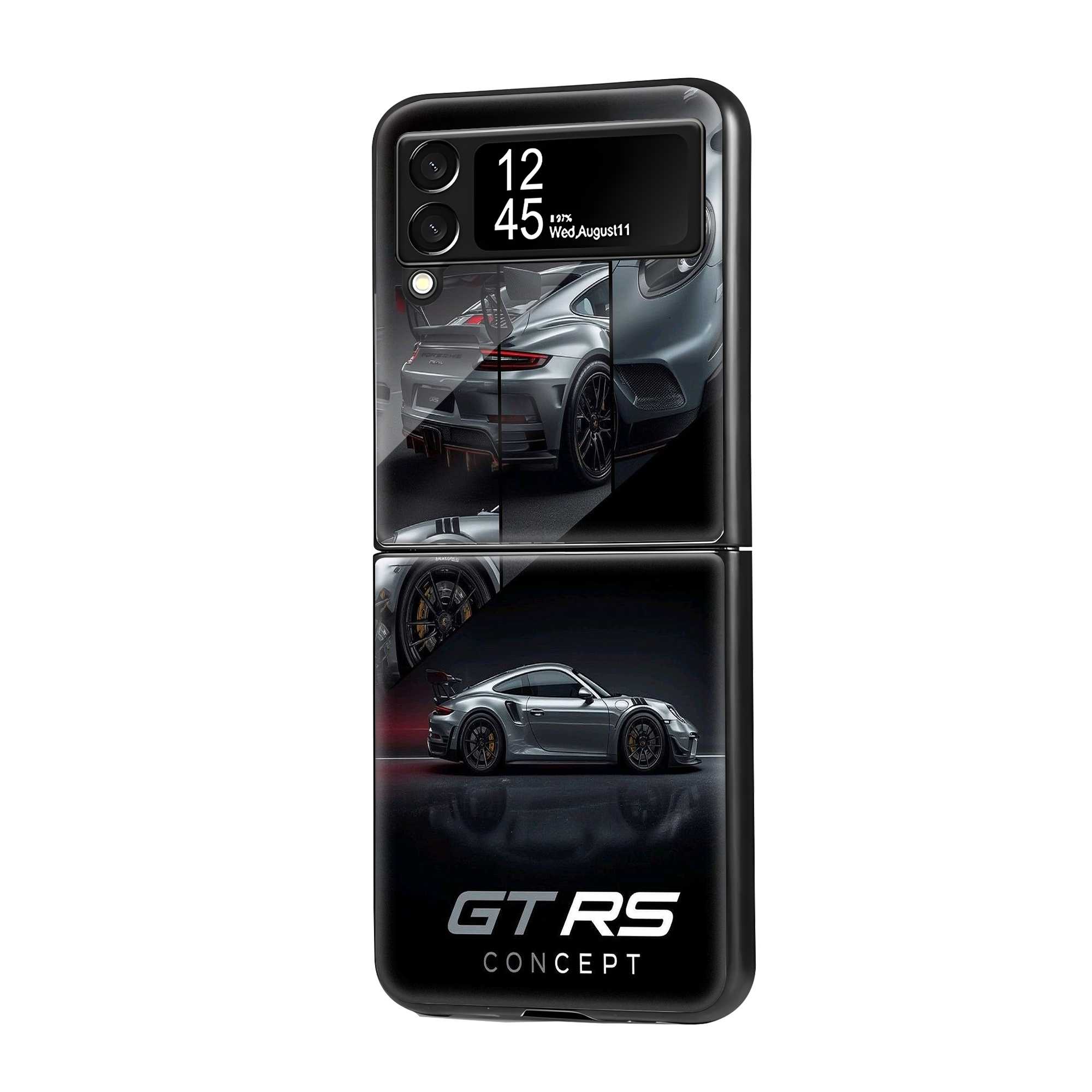 GT3 RS Velocity Samsung Z Flip Glass Case
