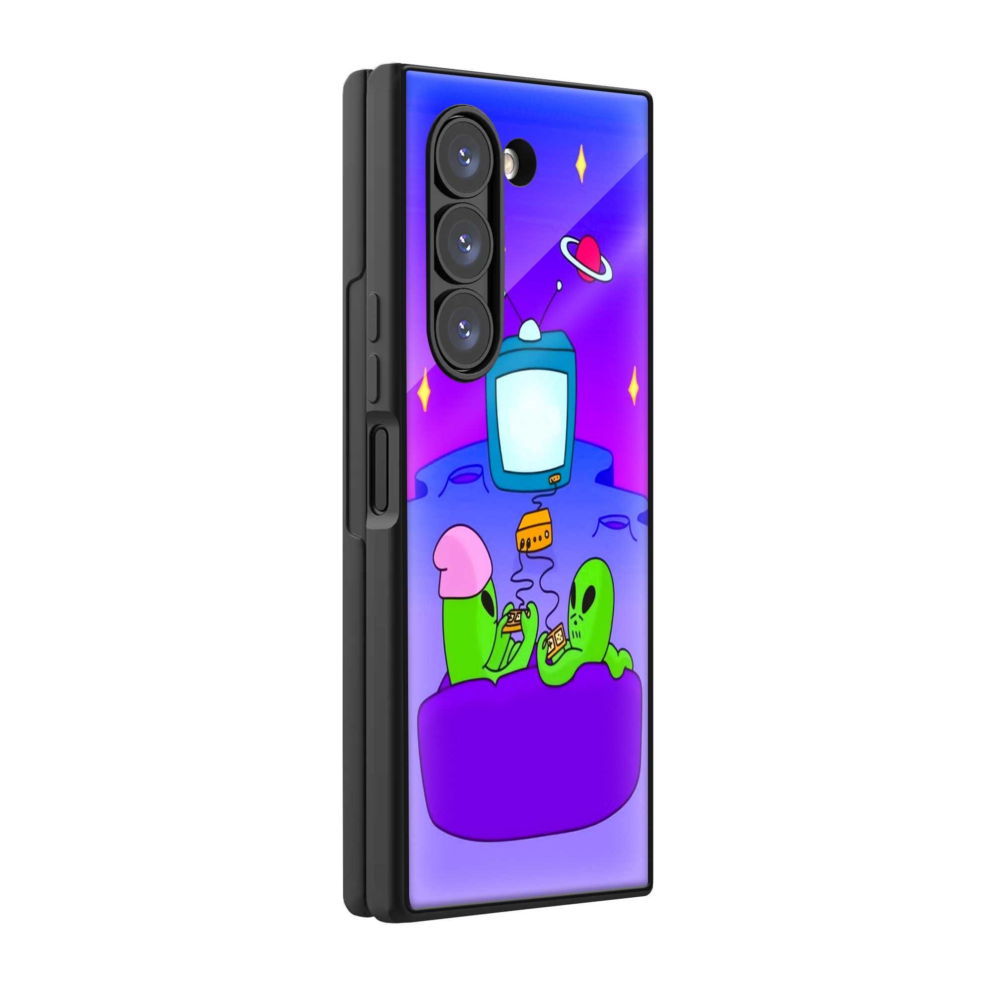 Galaxy Gamers Samsung Z Fold Glass Case