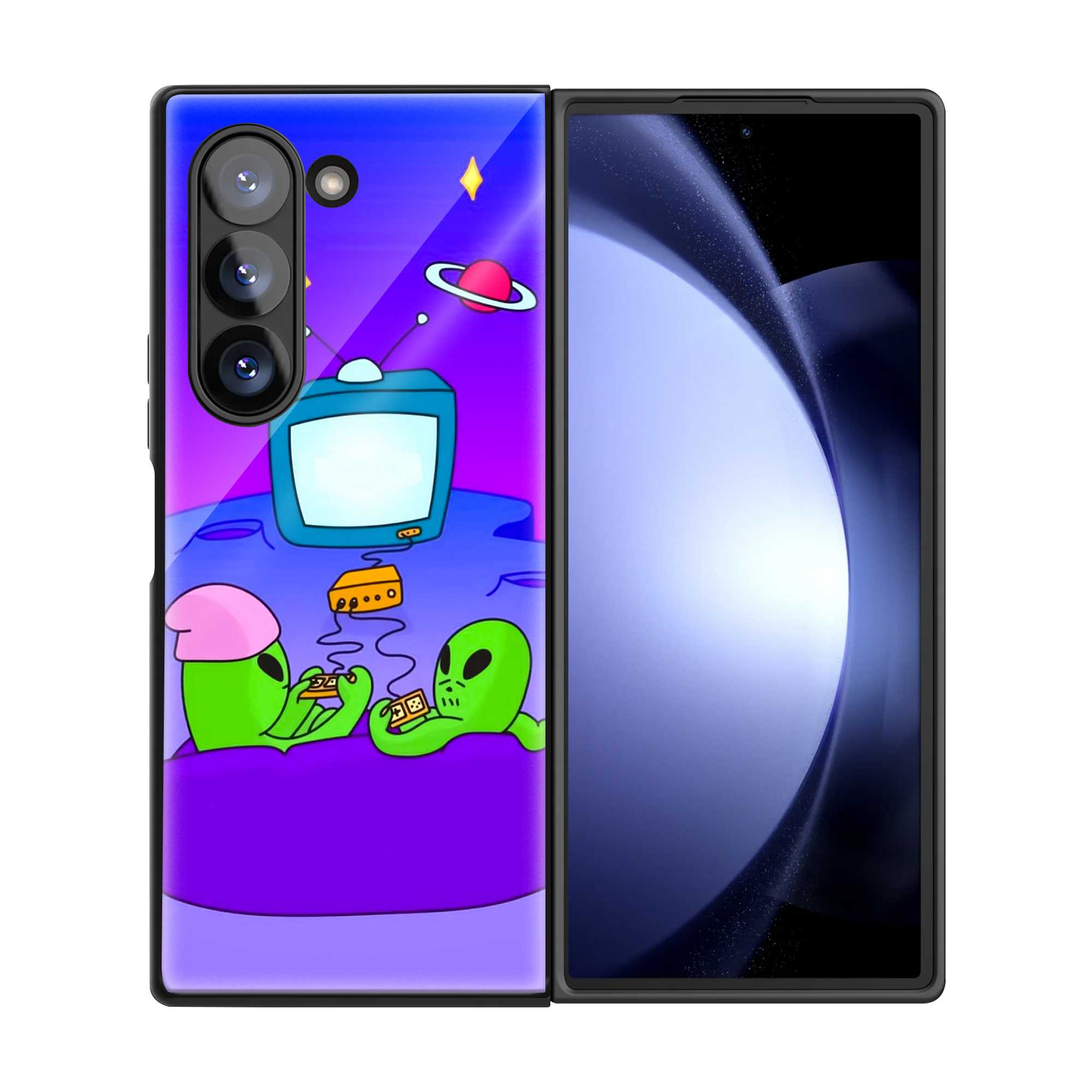 Galaxy Gamers Samsung Z Fold Glass Case