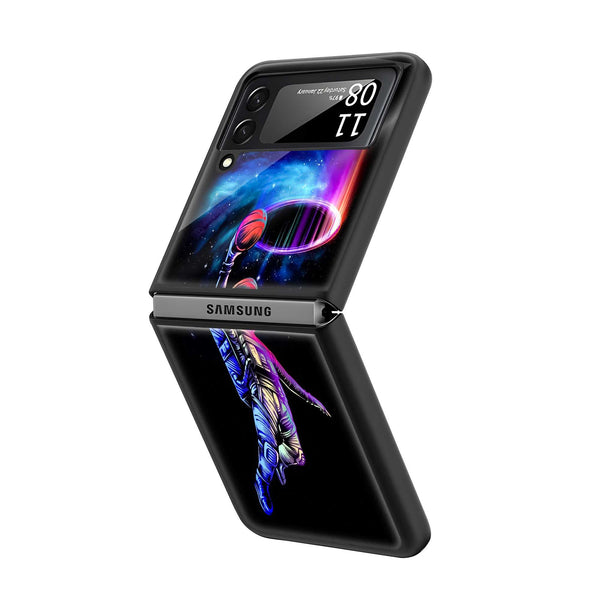 Galaxy Slam Samsung Z Flip Glass Case