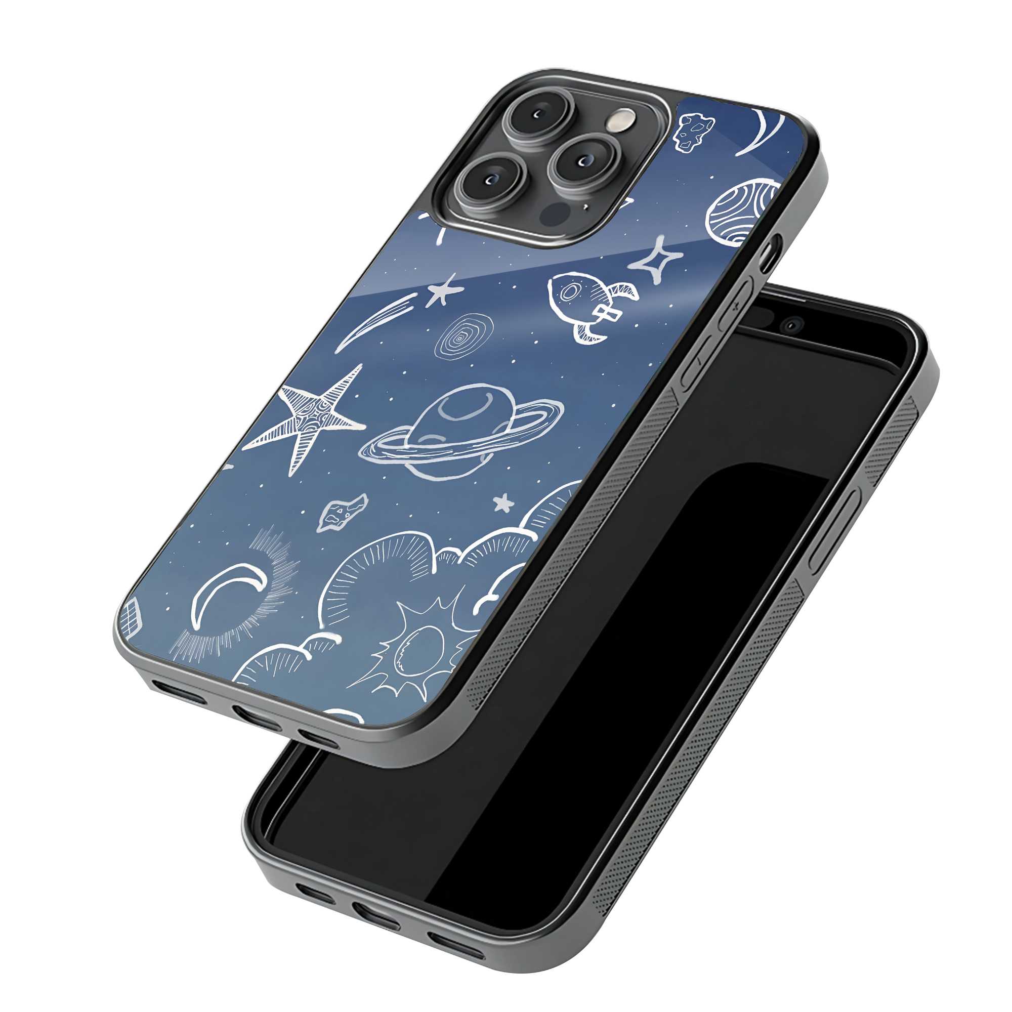 Galaxy Trails Glass Case