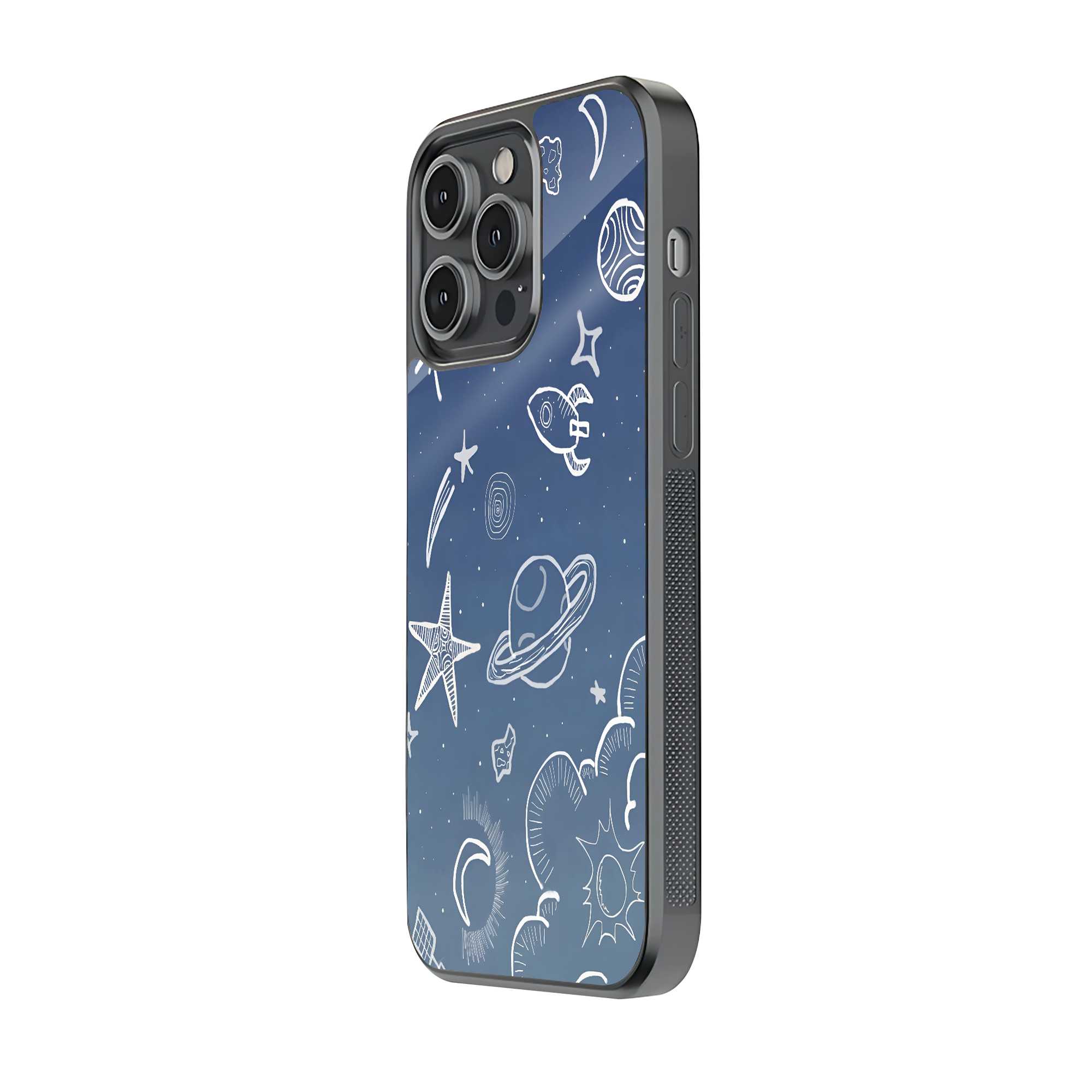 Galaxy Trails Glass Case