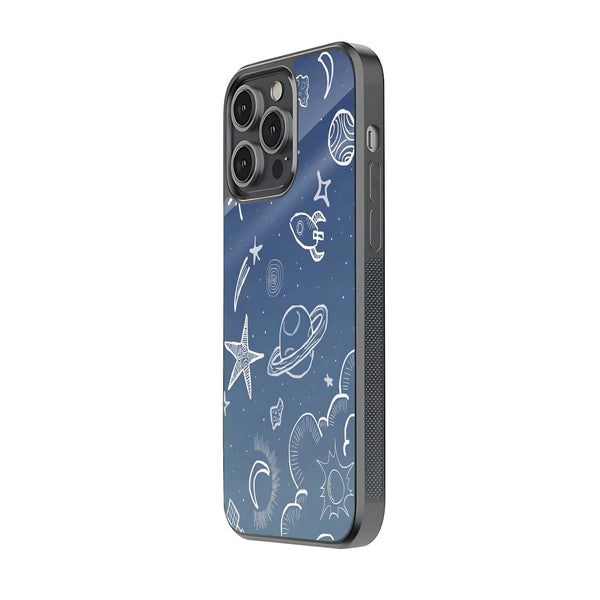 Galaxy Trails Glass Case