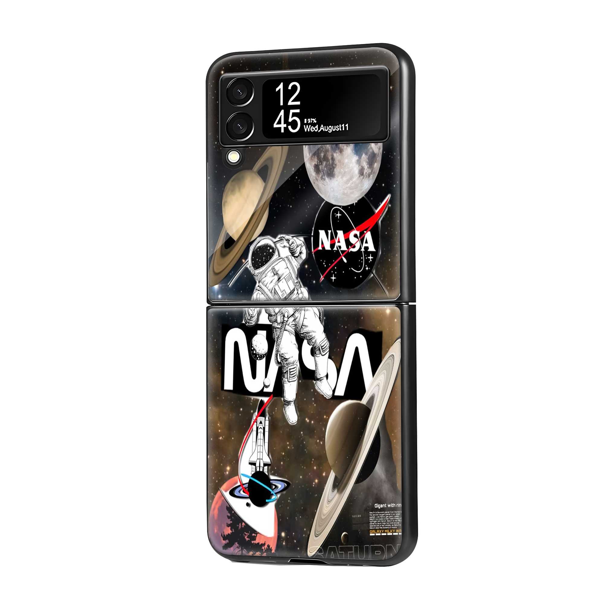 Galaxy Voyager Samsung Z Flip Glass Case