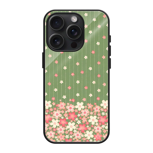 Garden Dots Glass Case