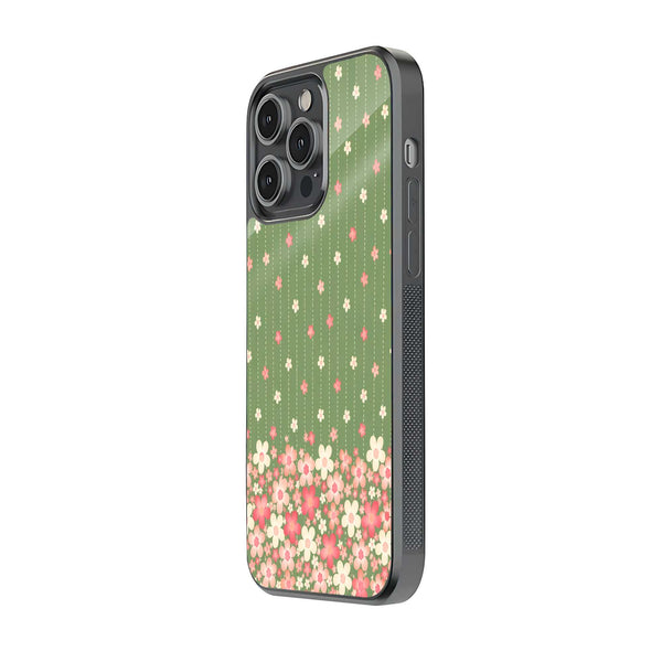 Garden Dots Glass Case