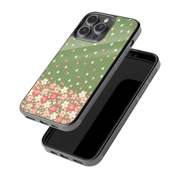 Garden Dots Glass Case