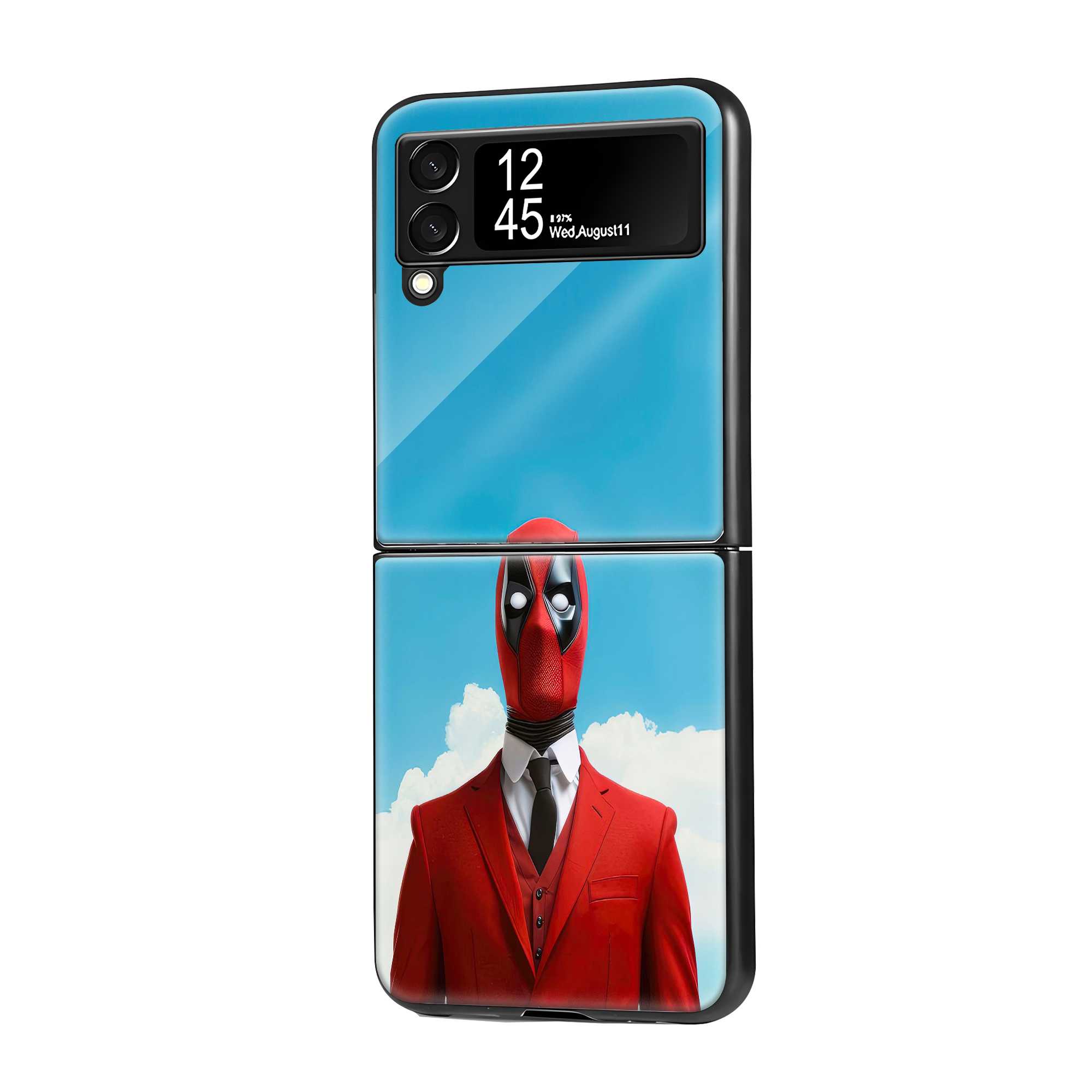 Gentleman Samsung Z Flip Glass Case