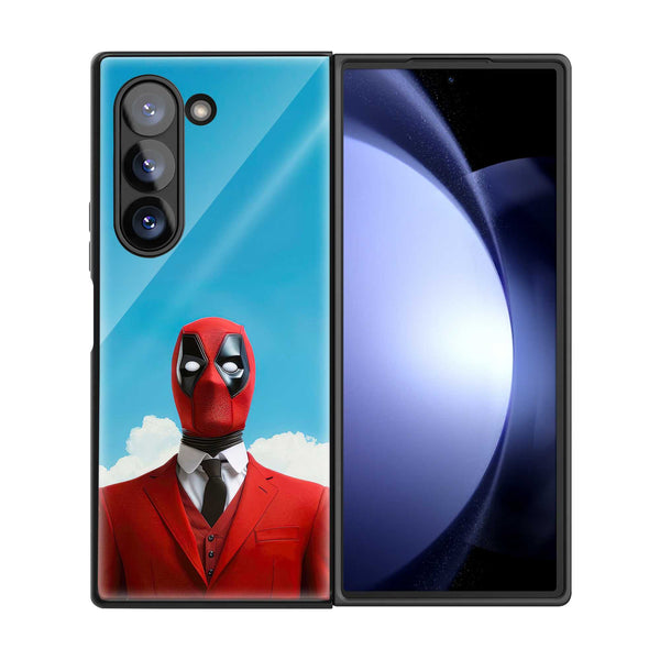 Gentleman Samsung Z Fold Glass Case